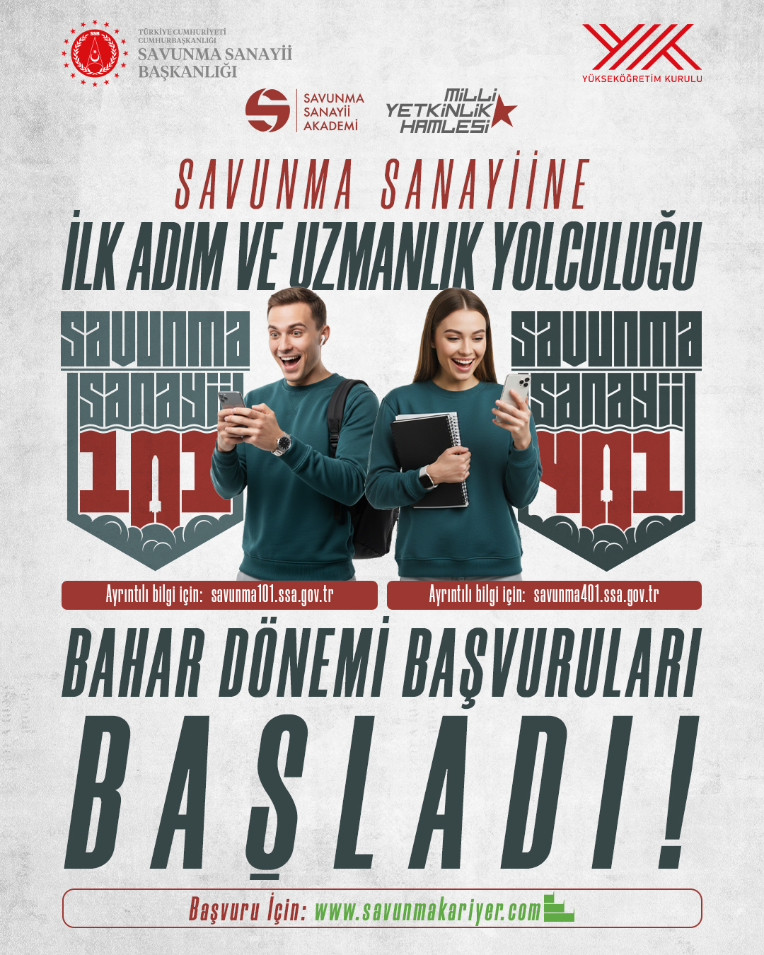 Savunma Sanayii Eğitim Programlarının Başvuruları Başladı! 